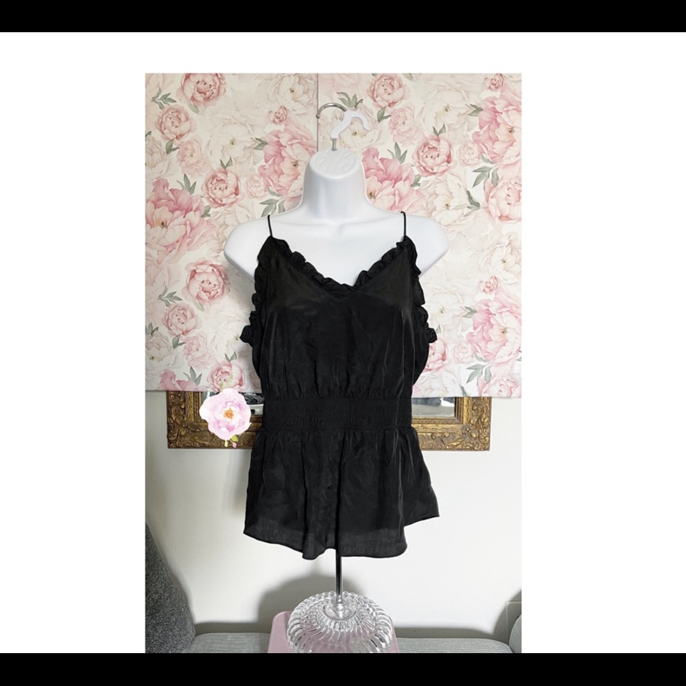 Ruffle Trim Tank